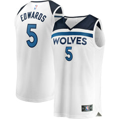 Fanatics - Anthony Edwards Minnesota Timberwolves Fast Break Replica Player Jersey - Association Edition - White