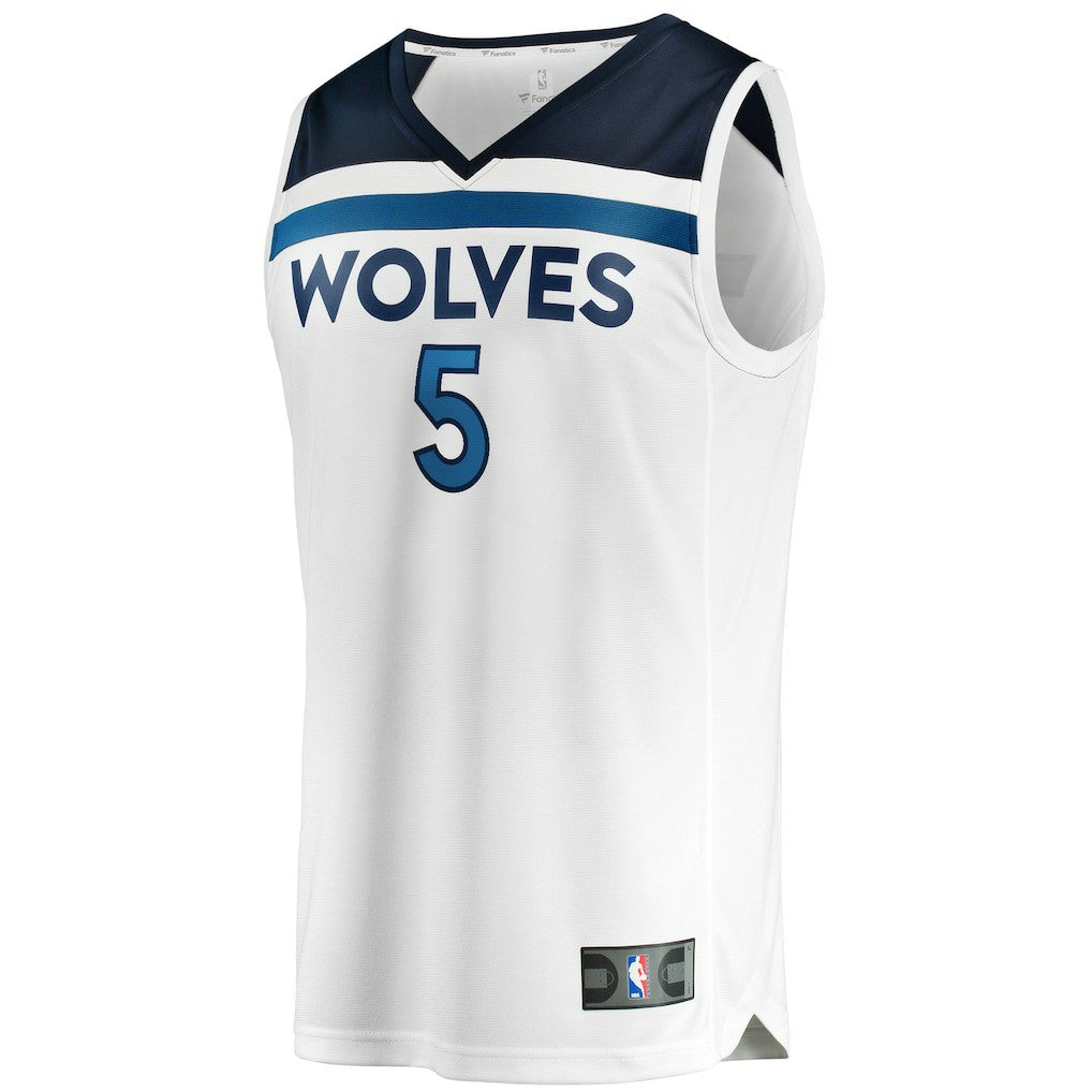 Fanatics - Anthony Edwards Minnesota Timberwolves Fast Break Replica Player Jersey - Association Edition - White
