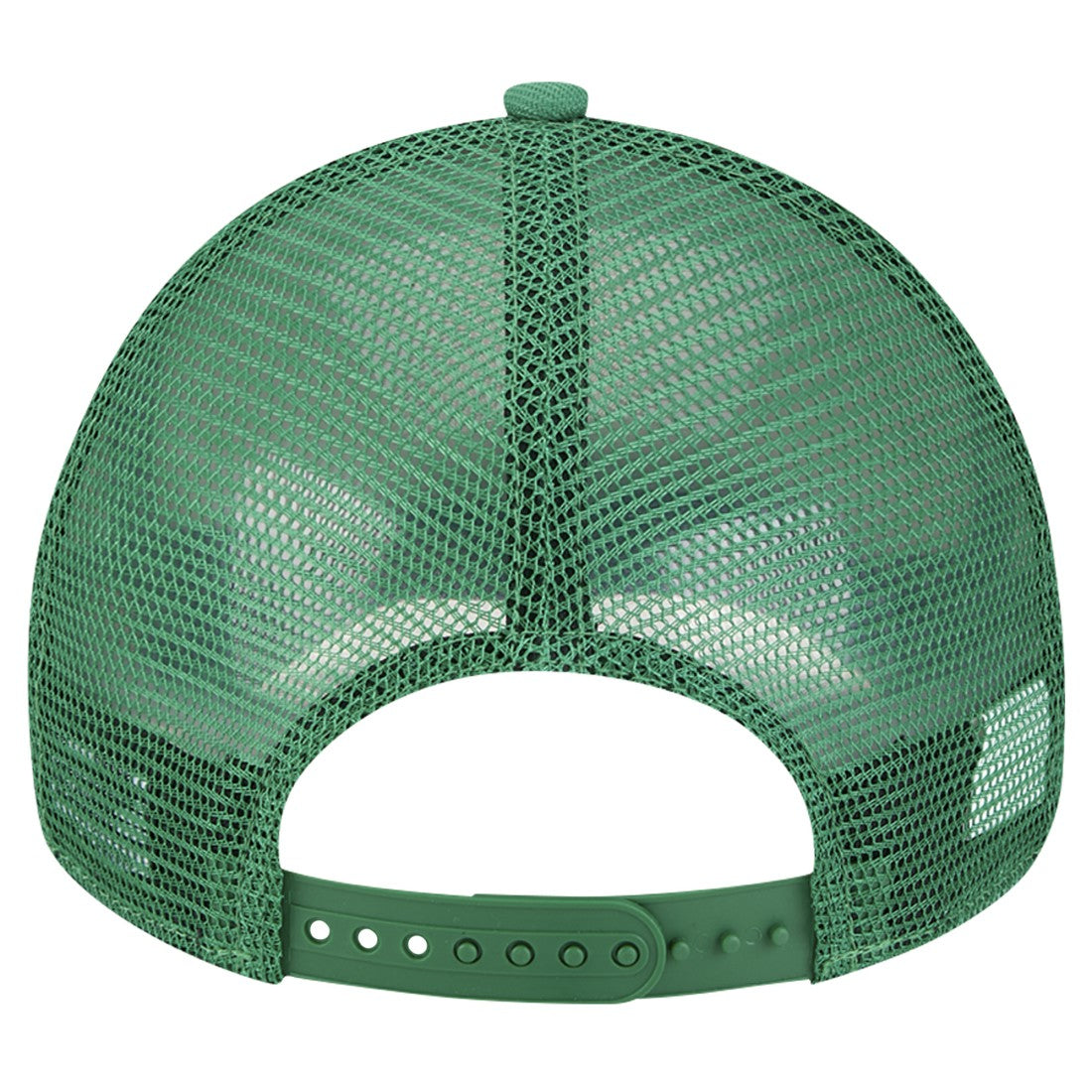 New York Jets New Era 9FORTY A-Frame Trucker Adjustable Hat Green - NFL