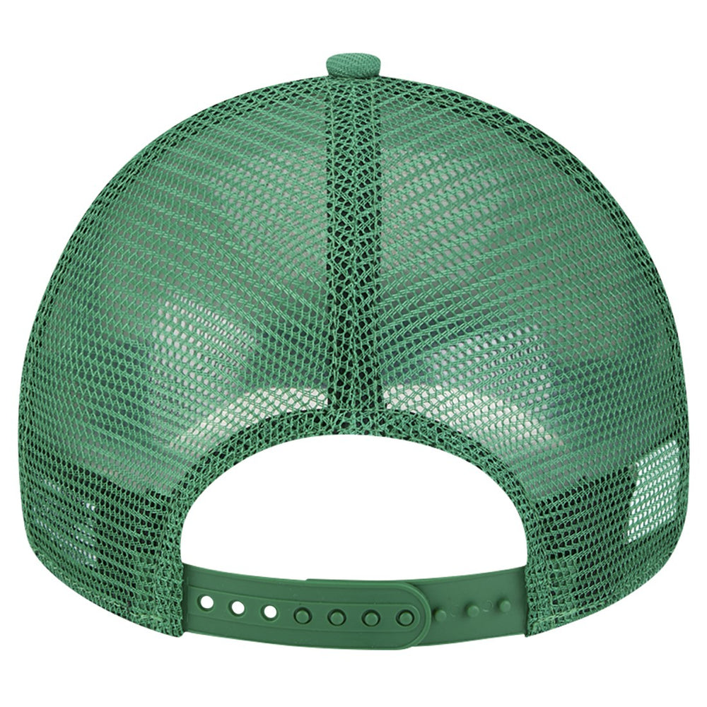 New York Jets New Era 9FORTY A-Frame Trucker Adjustable Hat Green - NFL