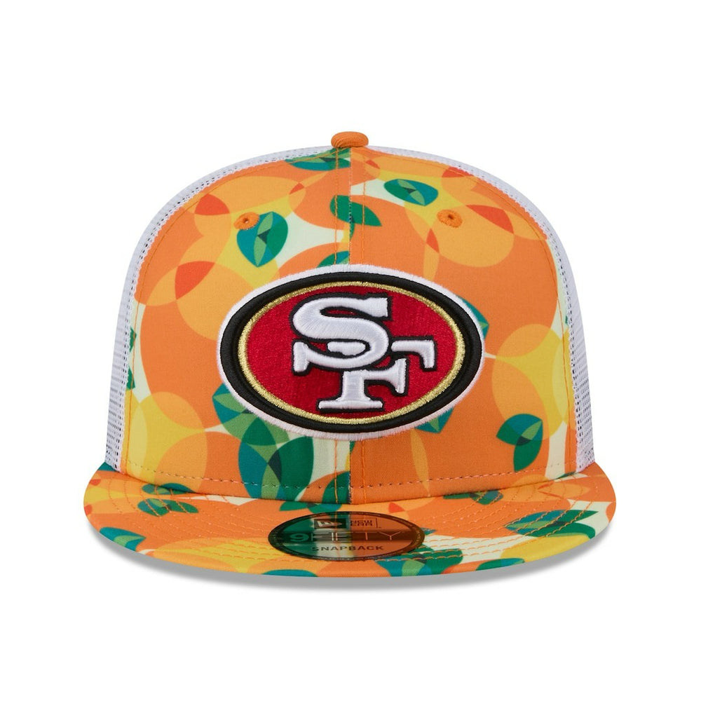 San Francisco 49ers New Era Citrus 9FIFTY Trucker Snapback Hat Orange - NFL