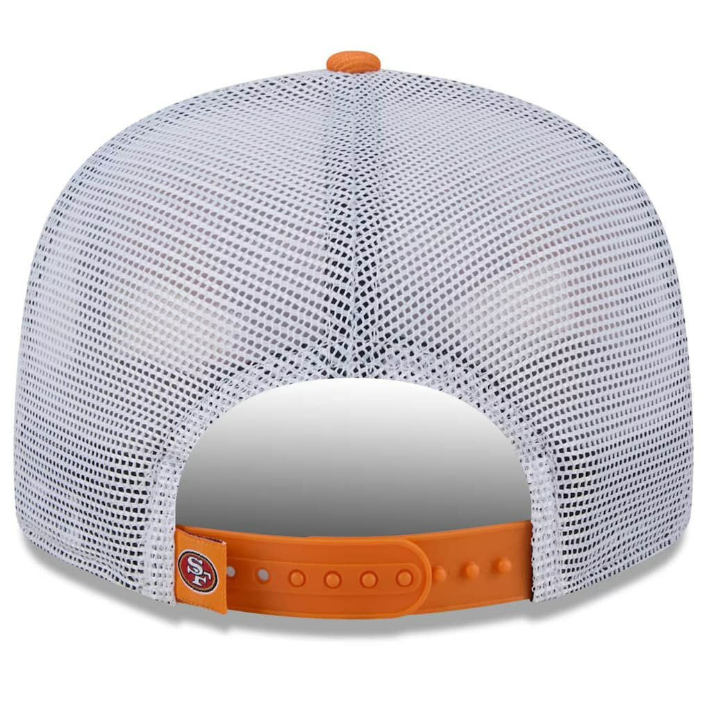 San Francisco 49ers New Era Citrus 9FIFTY Trucker Snapback Hat Orange - NFL