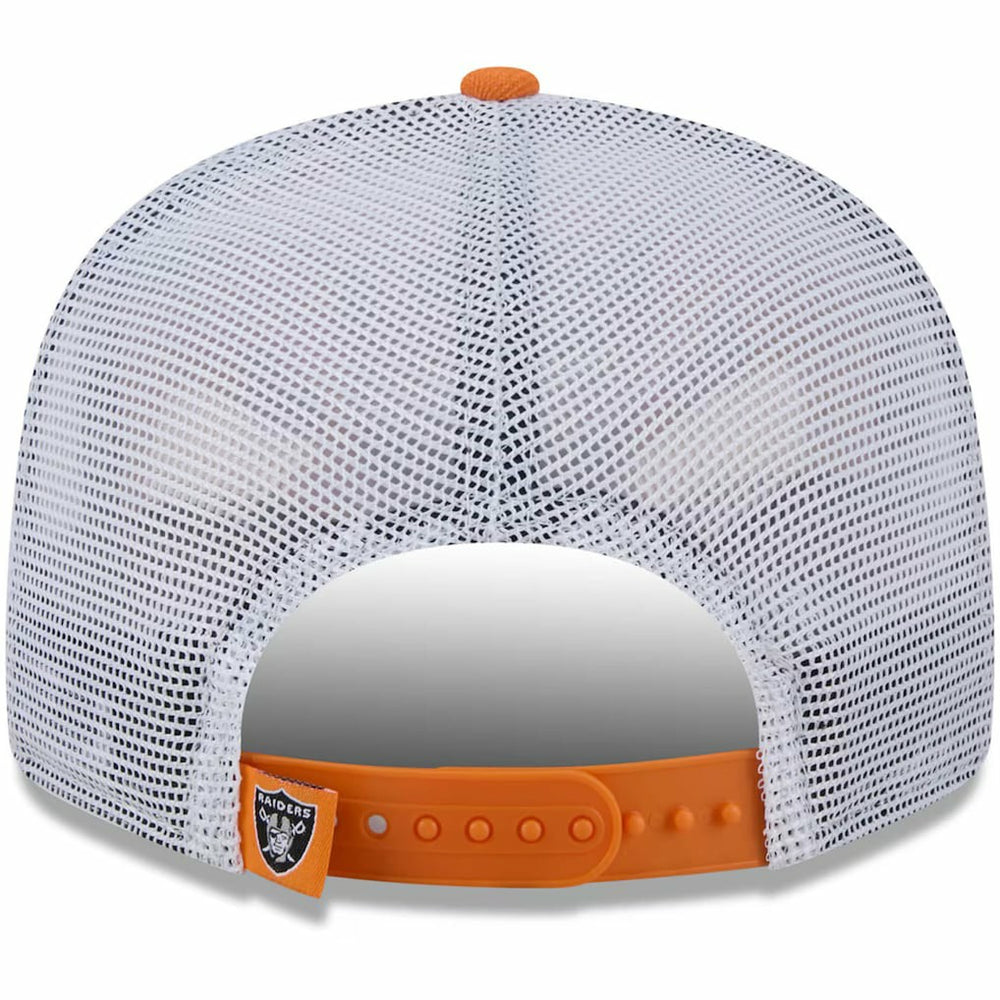 Las Vegas Raiders New Era Citrus 9FIFTY Trucker Snapback Hat Orange - NFL