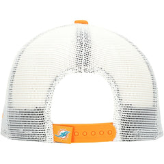 Miami Dolphins New Era Citrus 9FIFTY Trucker Snapback Hat Orange - NFL