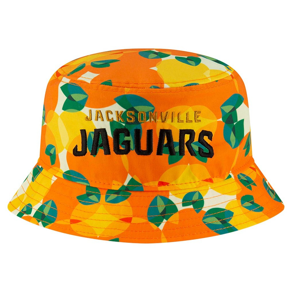 Jacksonville Jaguars New Era Citrus Bucket Hat Orange - NFL