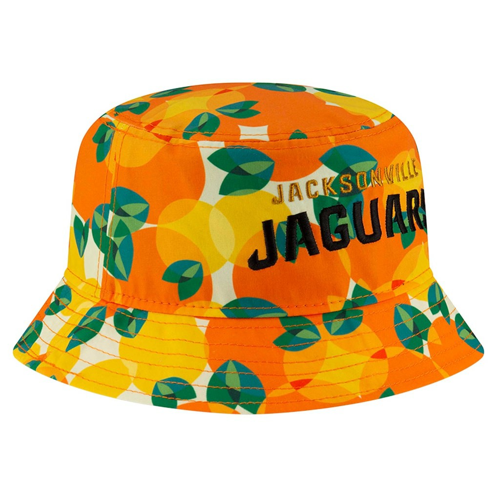 Jacksonville Jaguars New Era Citrus Bucket Hat Orange - NFL