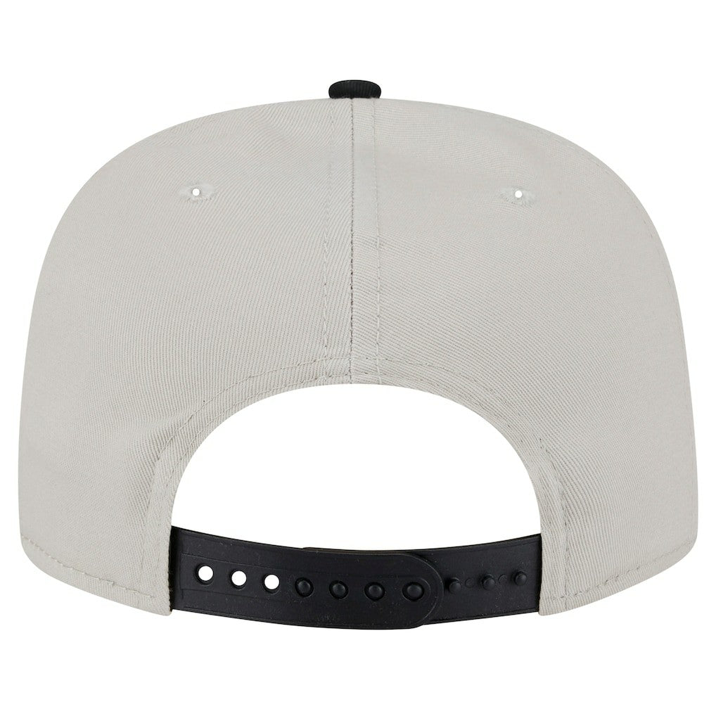 Las Vegas Raiders New Era Athletic Golfer Snapback Hat Stone/Black - NFL