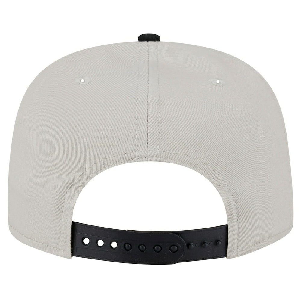 Las Vegas Raiders New Era Athletic Golfer Snapback Hat Stone/Black - NFL
