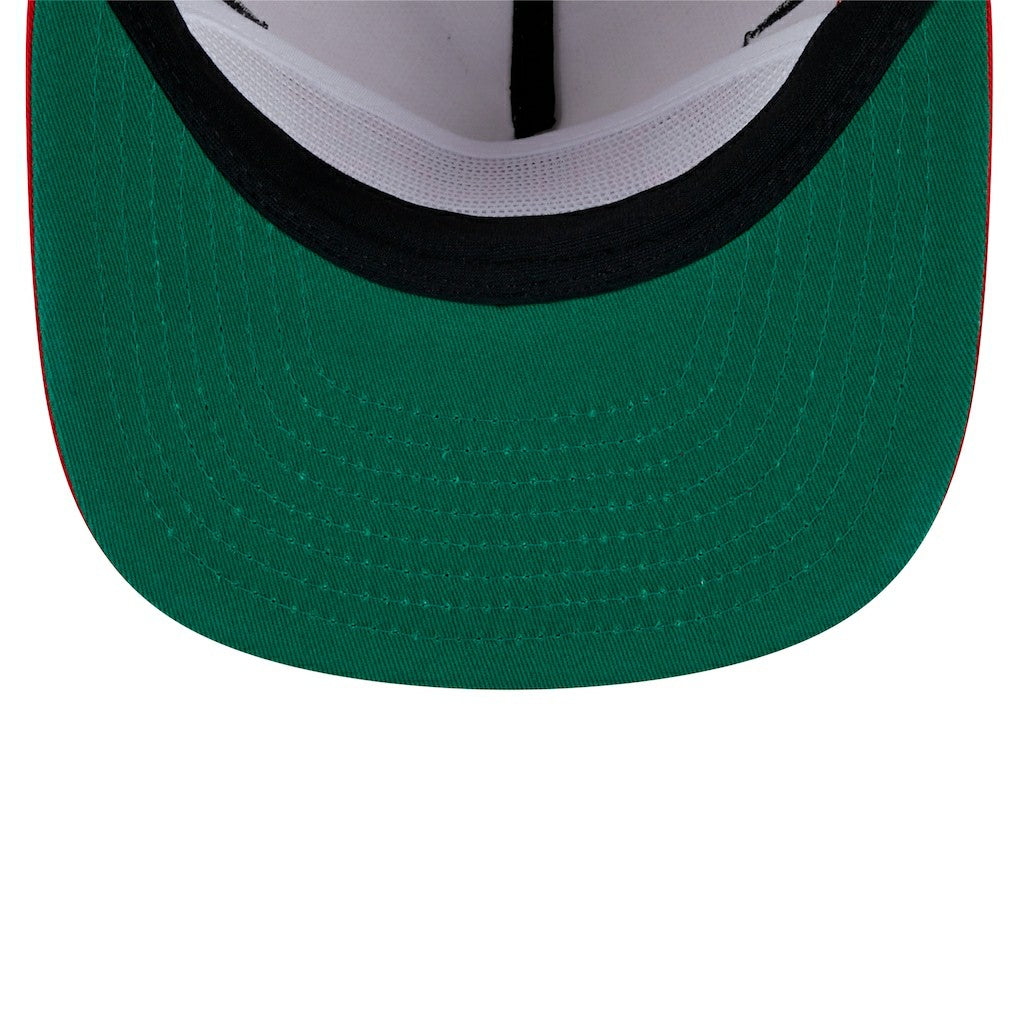 Kansas City Chiefs New Era Athletic Golfer Snapback Hat Stone/Red - NFL