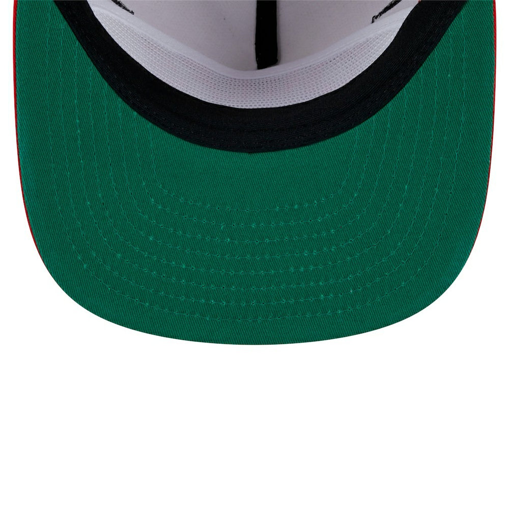 Kansas City Chiefs New Era Athletic Golfer Snapback Hat Stone/Red - NFL