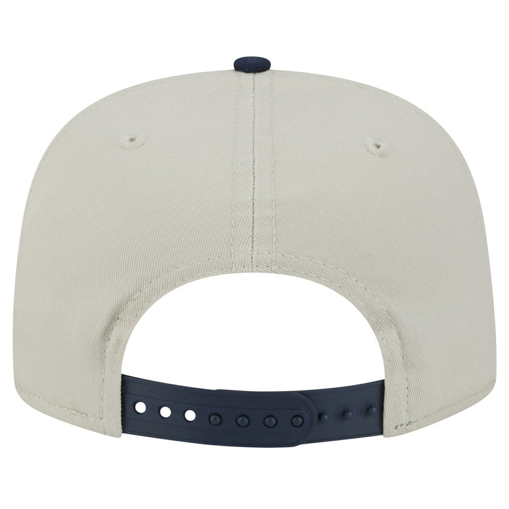 Tennessee Titans New Era Athletic Golfer Snapback Hat Stone/Navy - NFL