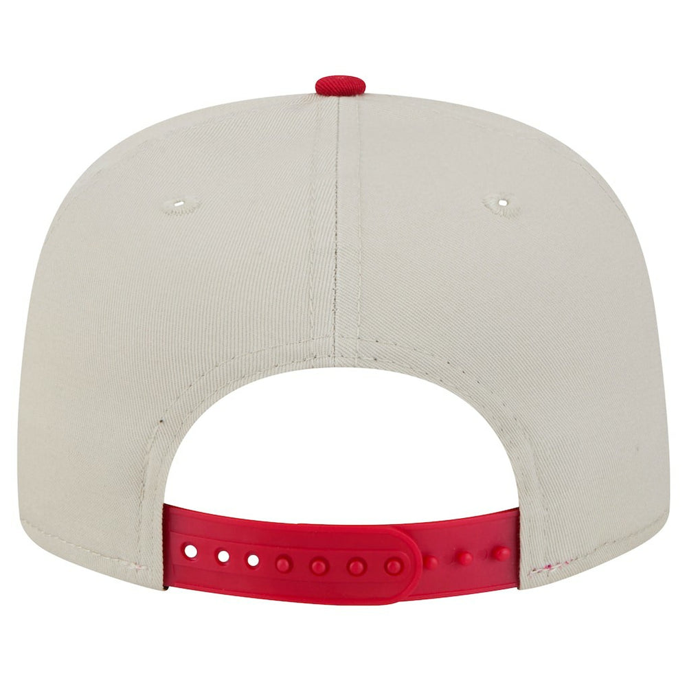 Arizona Cardinals New Era Athletic Golfer Snapback Hat Stone/Cardinal - NFL