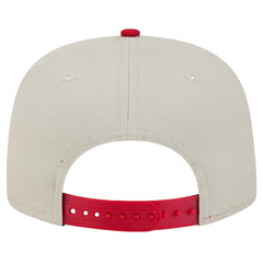 Arizona Cardinals New Era Athletic Golfer Snapback Hat Stone/Cardinal - NFL