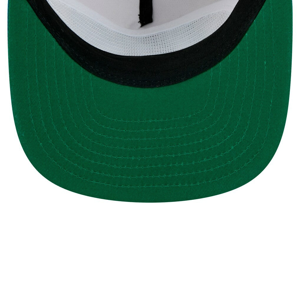 Jacksonville Jaguars New Era Athletic Golfer Snapback Hat Stone/Teal - NFL