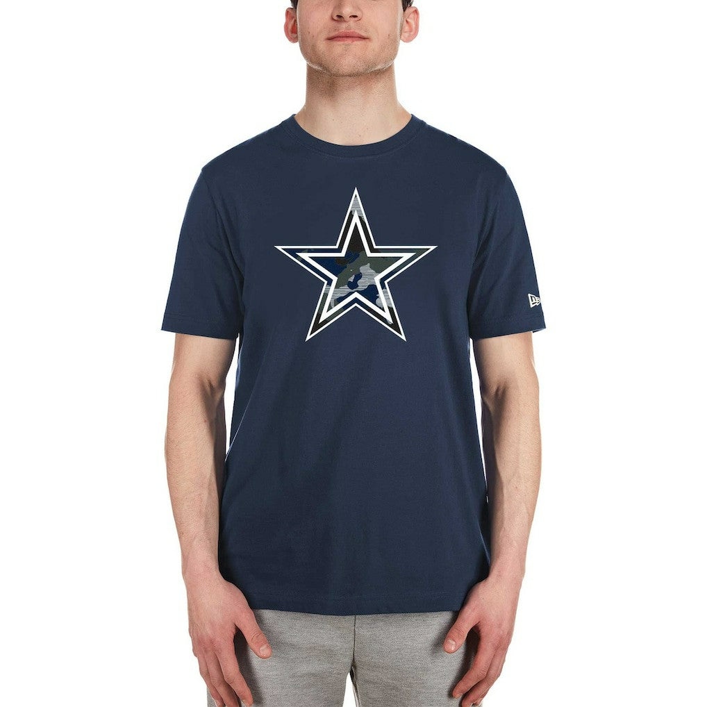 Dallas Cowboys New Era Logo T-Shirt Navy - NFL