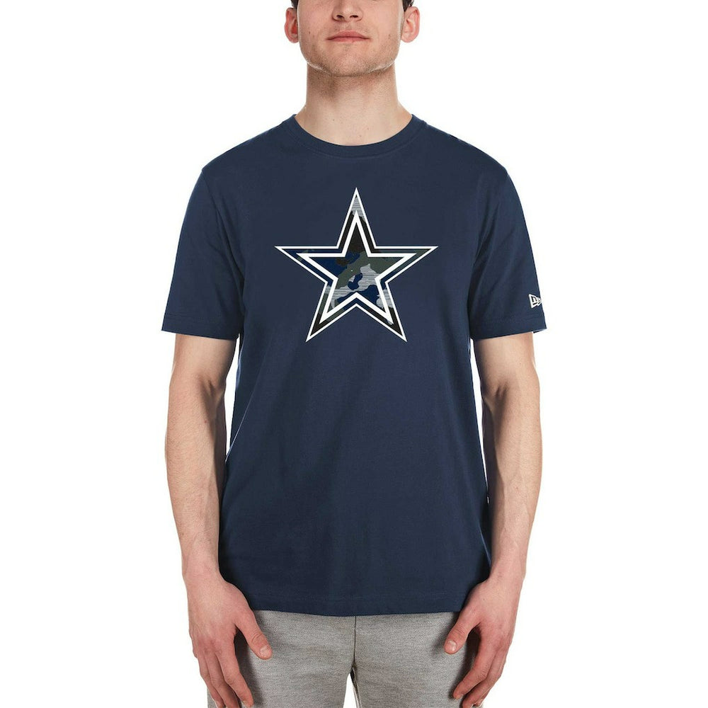 Dallas Cowboys New Era Logo T-Shirt Navy - NFL