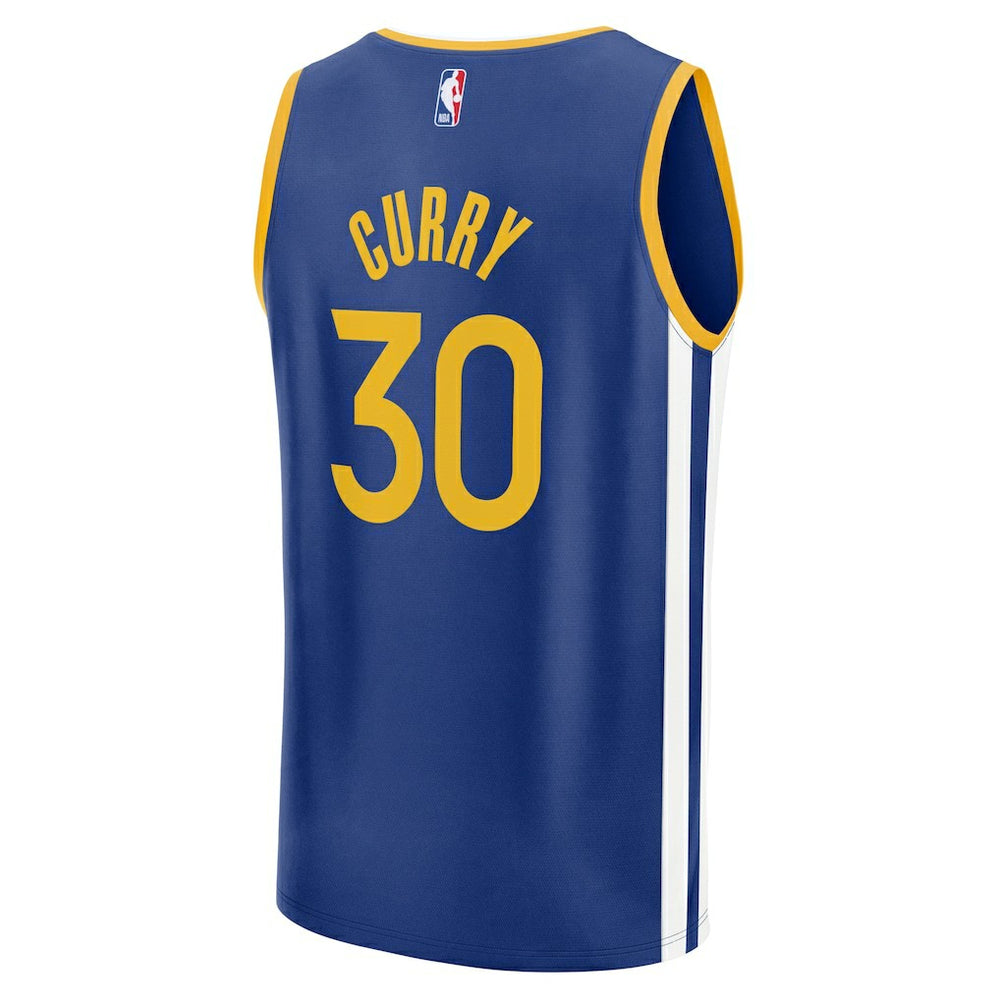 Fanatics - Stephen Curry Golden State Warriors Fast Break Replica Jersey - Icon Edition - Royal
