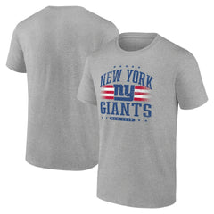 New York Giants Americana Team T-Shirt Heather Gray - NFL