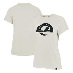 Los Angeles Rams '47 Women's Panthera Frankie T-Shirt Cream - 47 brand
