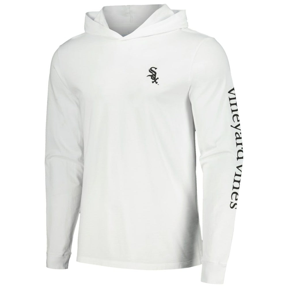 Chicago White Sox Vineyard Vines Long Sleeve Hoodie T-Shirt Clearance