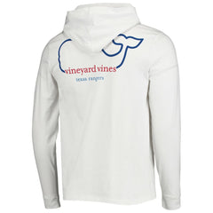 Texas Rangers Vineyard Vines Long Sleeve Hoodie T-Shirt discount