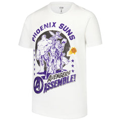 NBA - Phoenix Suns Youth NBA x Marvel Avengers Squad T-Shirt - White