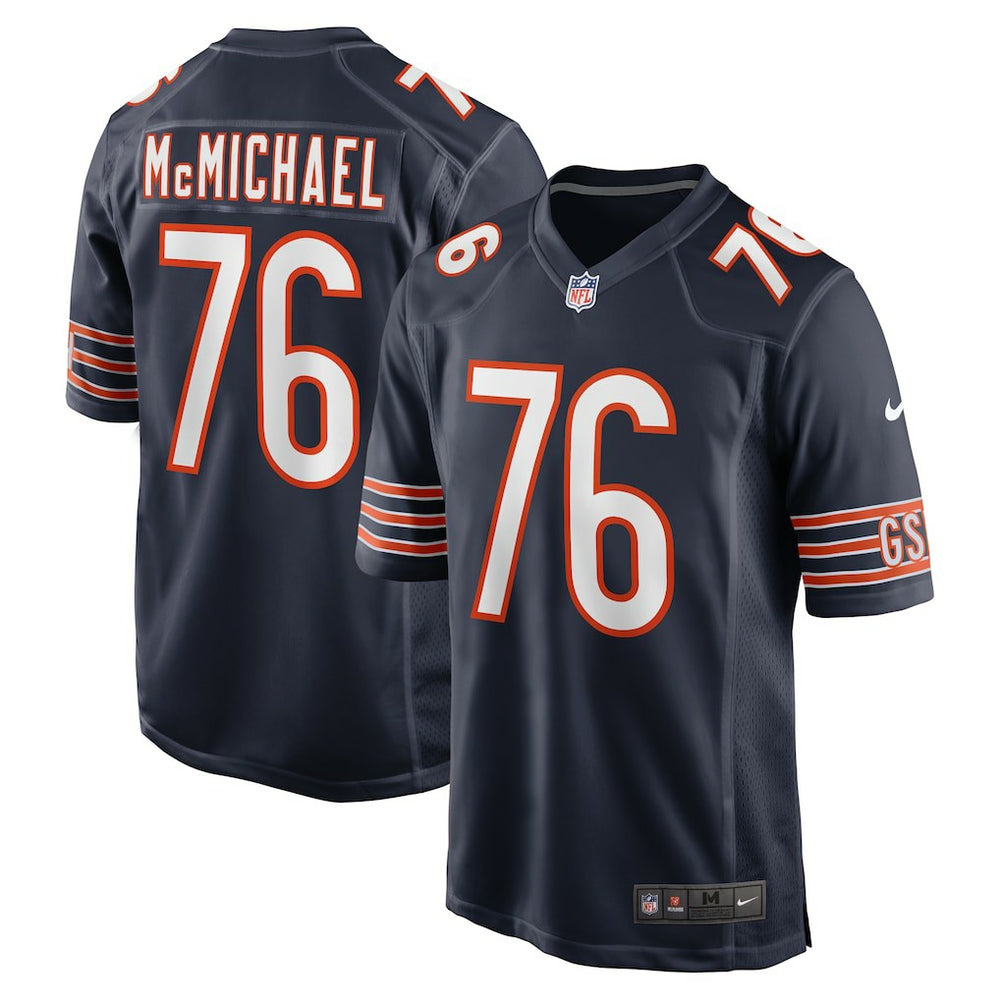 Steve McMichael Chicago Bears Retired Player Game Jersey Navy - Nike
