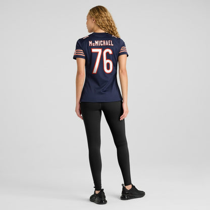 Steve McMichael Chicago Bears Women's Retired Player Game Jersey - Navy | NFL Jerseys
