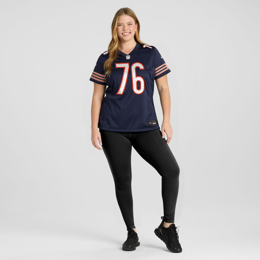 Steve McMichael Chicago Bears Women's Retired Player Game Jersey - Navy | NFL Jerseys