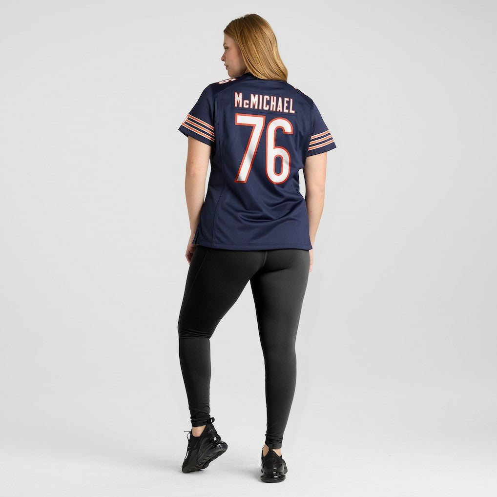 Steve McMichael Chicago Bears Women's Retired Player Game Jersey - Navy | NFL Jerseys