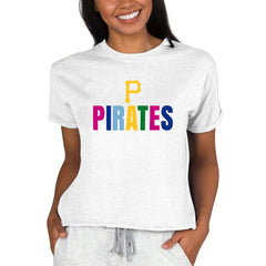 Pittsburgh Pirates Concepts Sport Women's Mainstream Terry Sweatshirt for sale