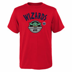 NBA - Washington Wizards Youth Star Wars The Child T-Shirt - Red