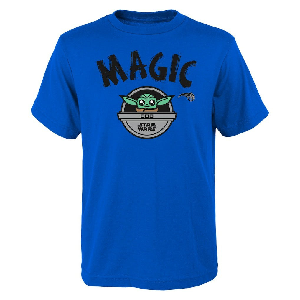 NBA - Orlando Magic Youth Star Wars The Child T-Shirt - Blue