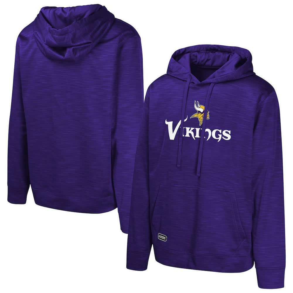 Minnesota Vikings Streak Fleece Pullover Hoodie Purple - NFL