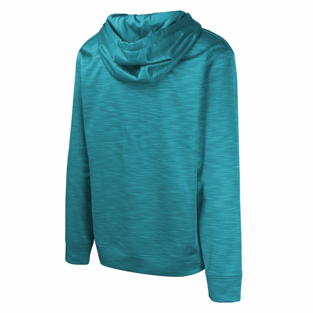Miami Dolphins Streak Fleece Pullover Hoodie Aqua - NFL