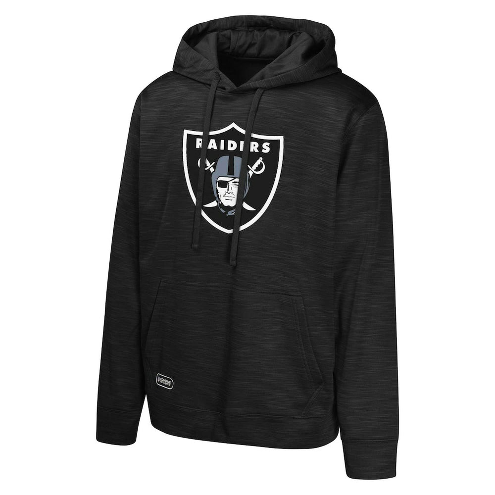 Las Vegas Raiders Streak Fleece Pullover Hoodie Black - NFL
