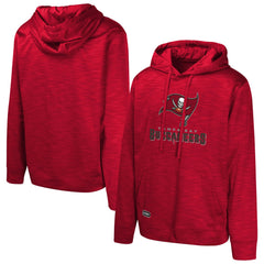 Tampa Bay Buccaneers Streak Fleece Pullover Hoodie Red - NFL