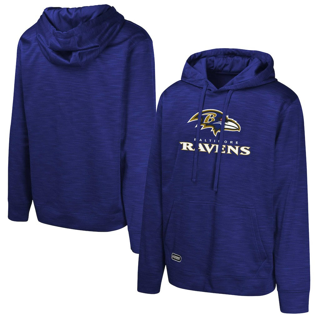 Baltimore Ravens Streak Fleece Pullover Hoodie Purple - NFL