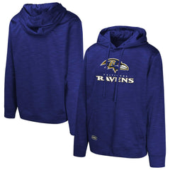 Baltimore Ravens Streak Fleece Pullover Hoodie Purple - NFL
