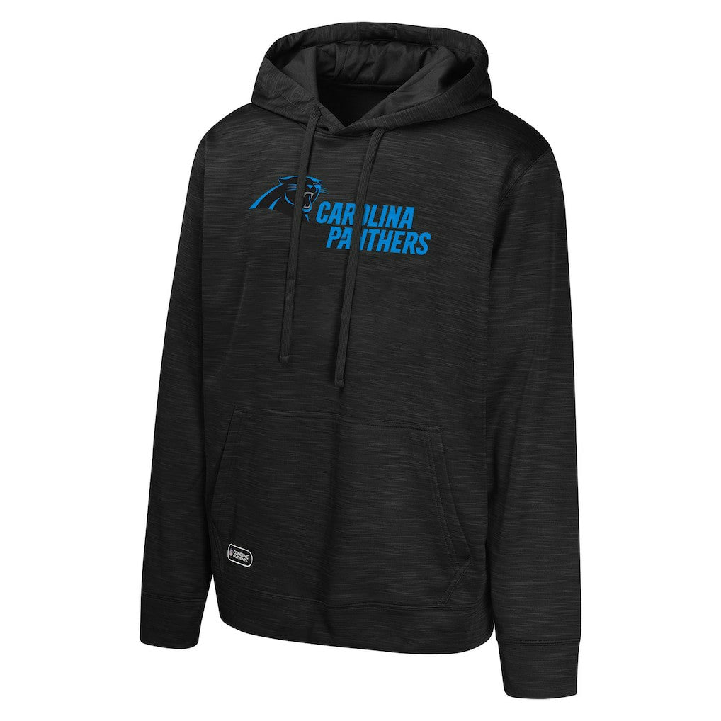 Carolina Panthers Streak Fleece Pullover Hoodie Black - NFL