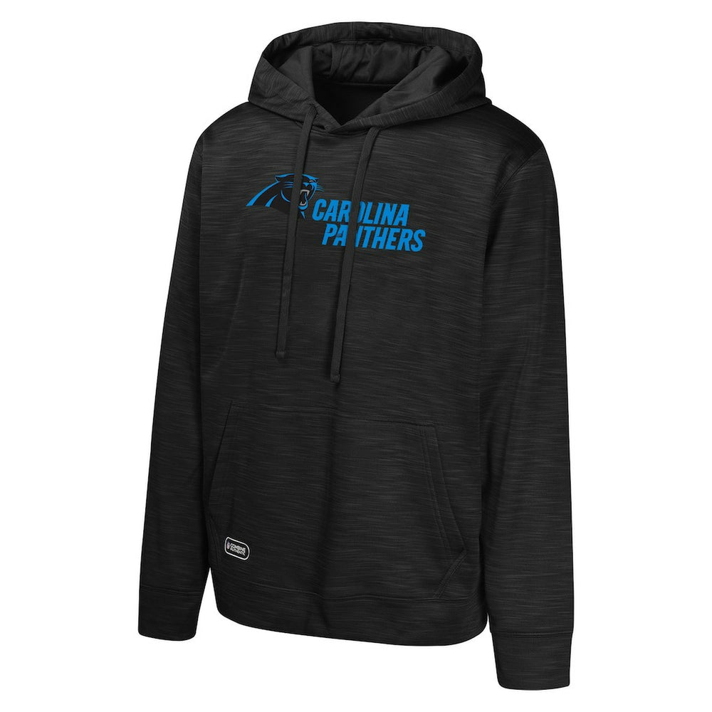 Carolina Panthers Streak Fleece Pullover Hoodie Black - NFL