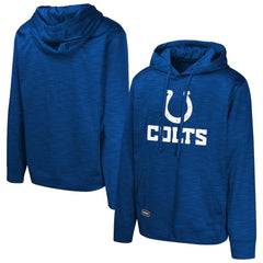 Indianapolis Colts Streak Fleece Pullover Hoodie Royal - NFL