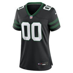 New York Jets Women's Alternate Custom Game Jersey Legacy Black - Nike