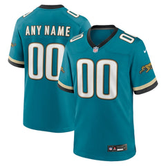 Jacksonville Jaguars Prowler Throwback Custom Game Jersey Teal - Nike
