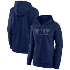 NBA - Dallas Mavericks Women's Wordmark Pullover Hoodie - Navy