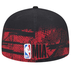 New Era - Miami Heat Tip-Off 59FIFTY Fitted Hat - Black