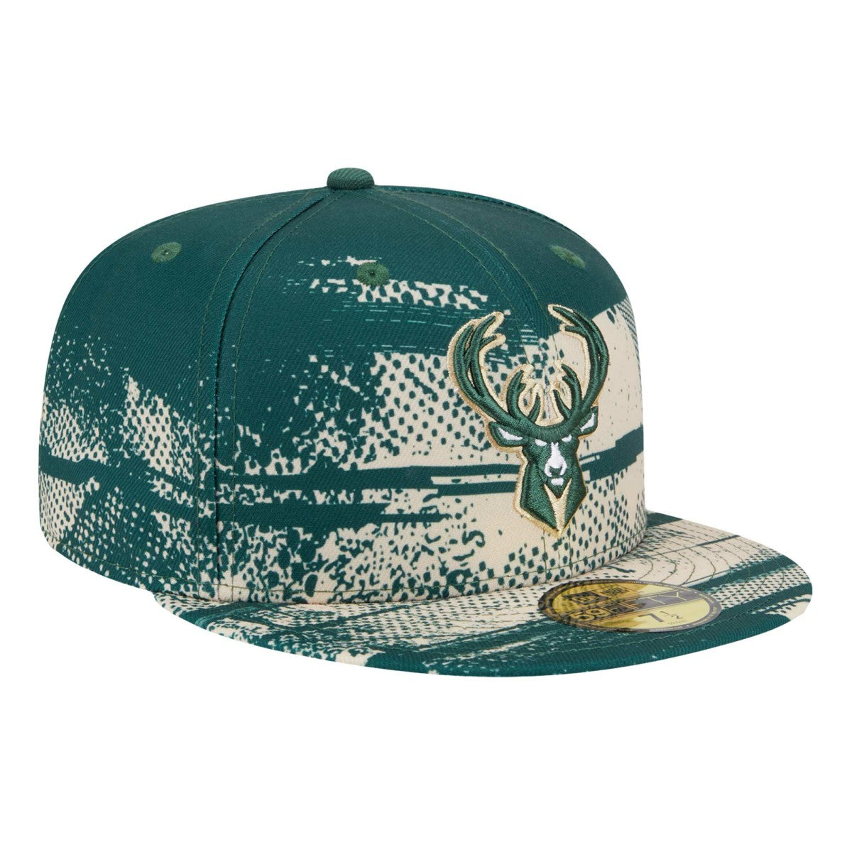New Era - Milwaukee Bucks Tip-Off 59FIFTY Fitted Hat - Hunter Green