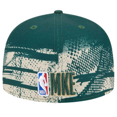New Era - Milwaukee Bucks Tip-Off 59FIFTY Fitted Hat - Hunter Green