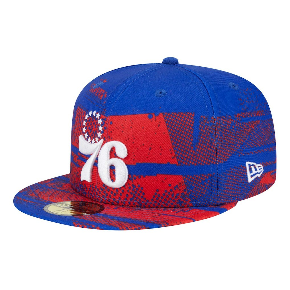 New Era - Philadelphia 76ers Tip-Off 59FIFTY Fitted Hat - Royal
