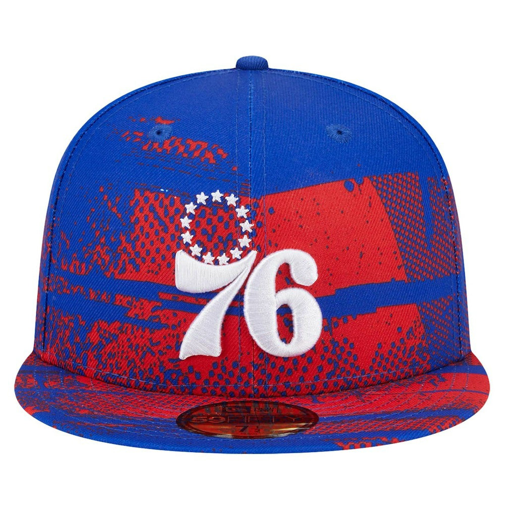 New Era - Philadelphia 76ers Tip-Off 59FIFTY Fitted Hat - Royal